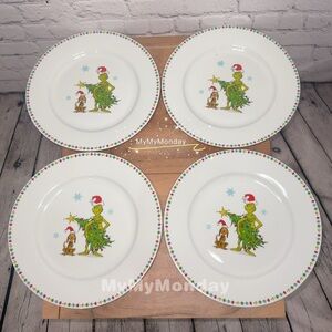 The Grinch Dinner Plate Set Of 4